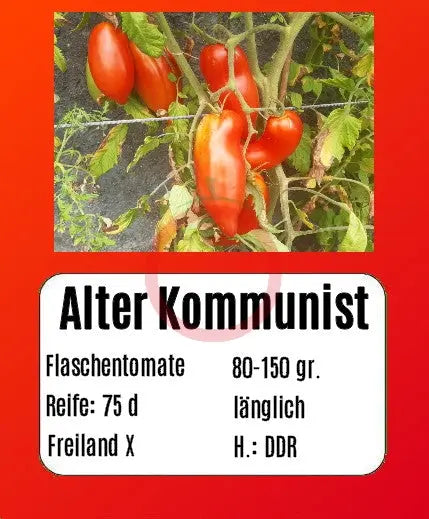 Alter Kommunist DER TOMATENFLÜSTERER