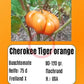 Cherokee Tiger orange DER TOMATENFLÜSTERER