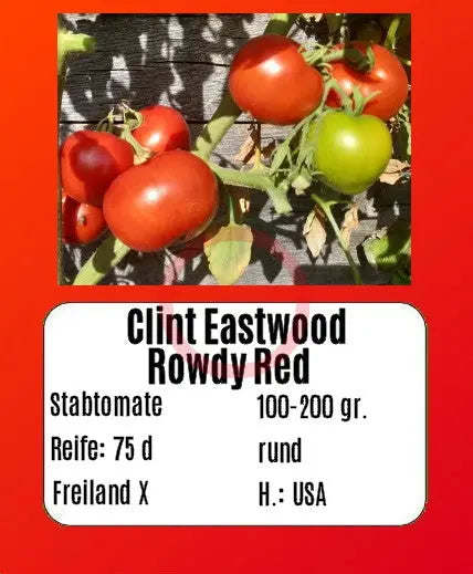 Clint Eastwood Rowdy Red DER TOMATENFLÜSTERER