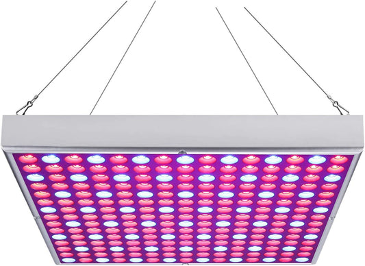 VINGO® 45W LED Pflanzenleuchte Pflanzenlampe Pflanzenlicht Zimmerpflanzen grow lampe Wachstumslampe 225 LEDs Rot&Bla für Frucht Wachstum Blumen Obst Gemüse DER TOMATENFLÜSTERER